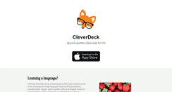 Desktop Screenshot of cleverdeck.com